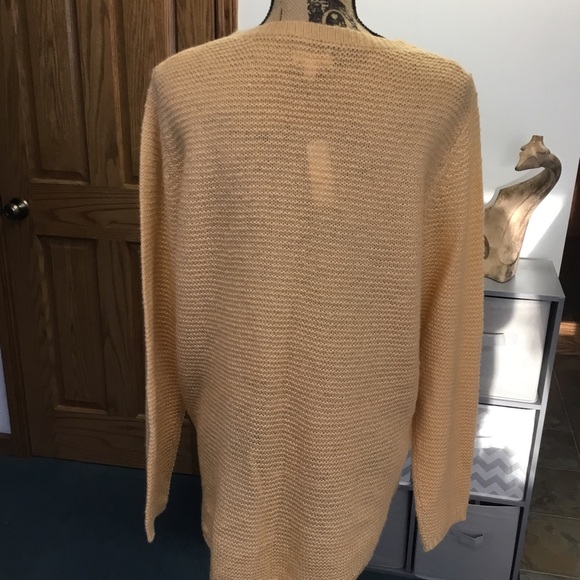 “C” Crystal Accented Sweater - Picture 3 of 4